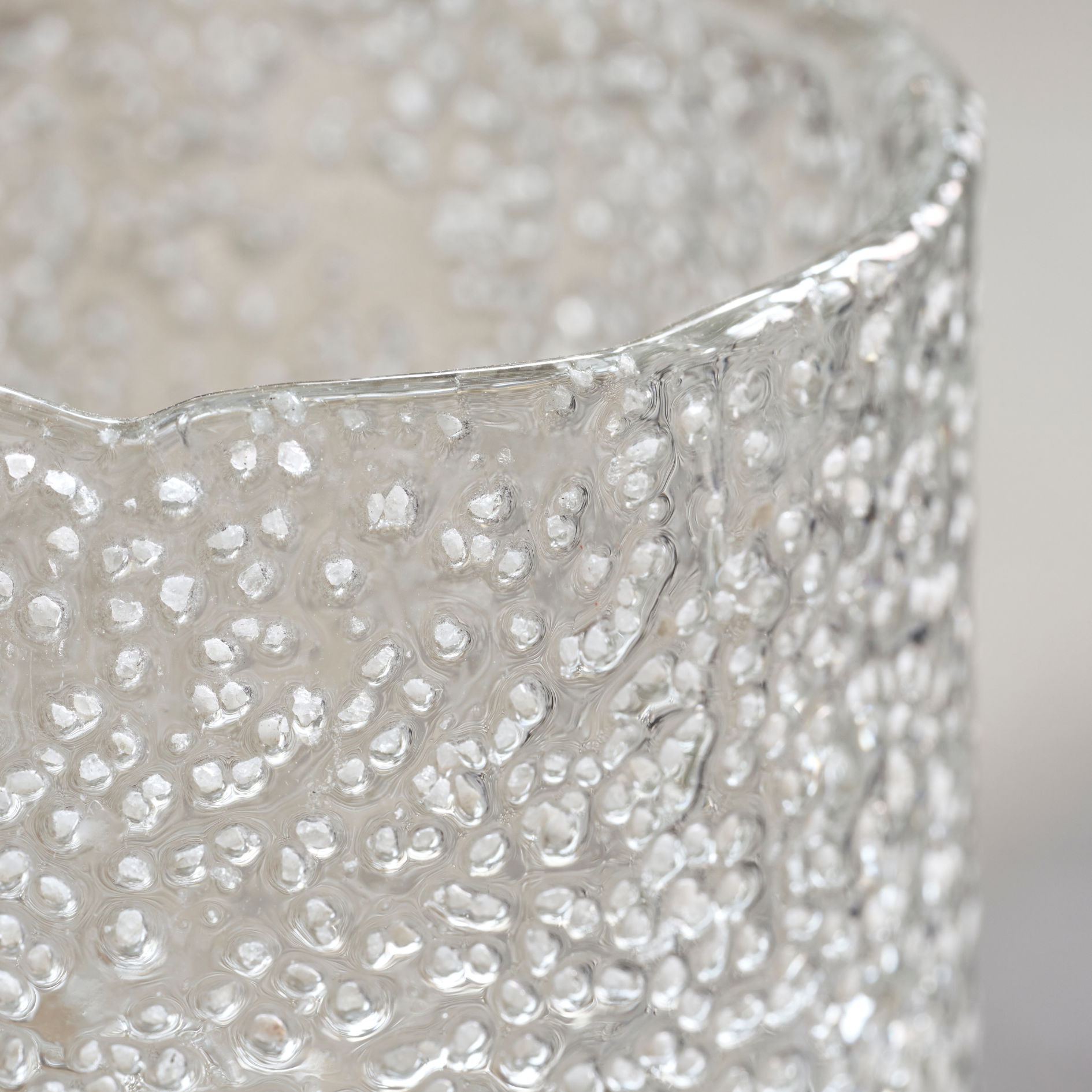 Snow Candle Holder